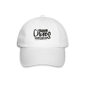 Official Chaos Coordinator - Baseball Cap - white/white - Front