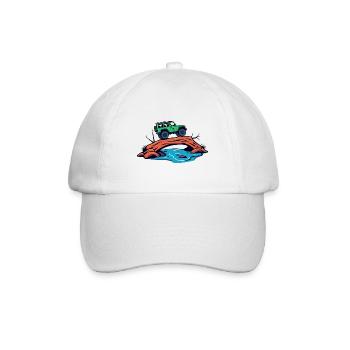 Véhicules tout-terrain - Casquette classique - blanc/blanc - Devant