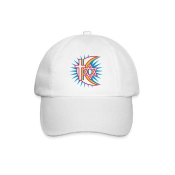 trois religions - Casquette classique - blanc/blanc - Devant