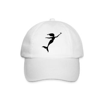 La sirène - Casquette classique - blanc/blanc - Devant