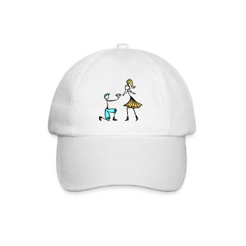 san_valentino_1 - Casquette classique - blanc/blanc - Devant