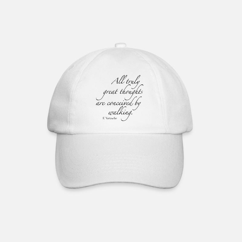 promenade - Casquette classique - blanc/blanc