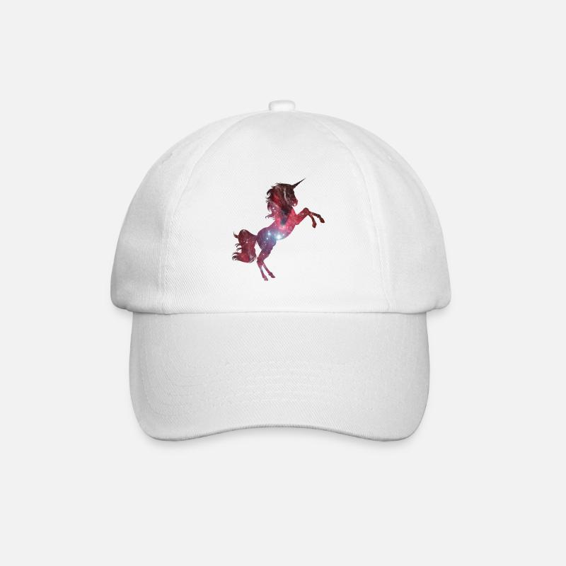 Unicorn Space Washed / Licorne - Casquette classique - blanc/blanc