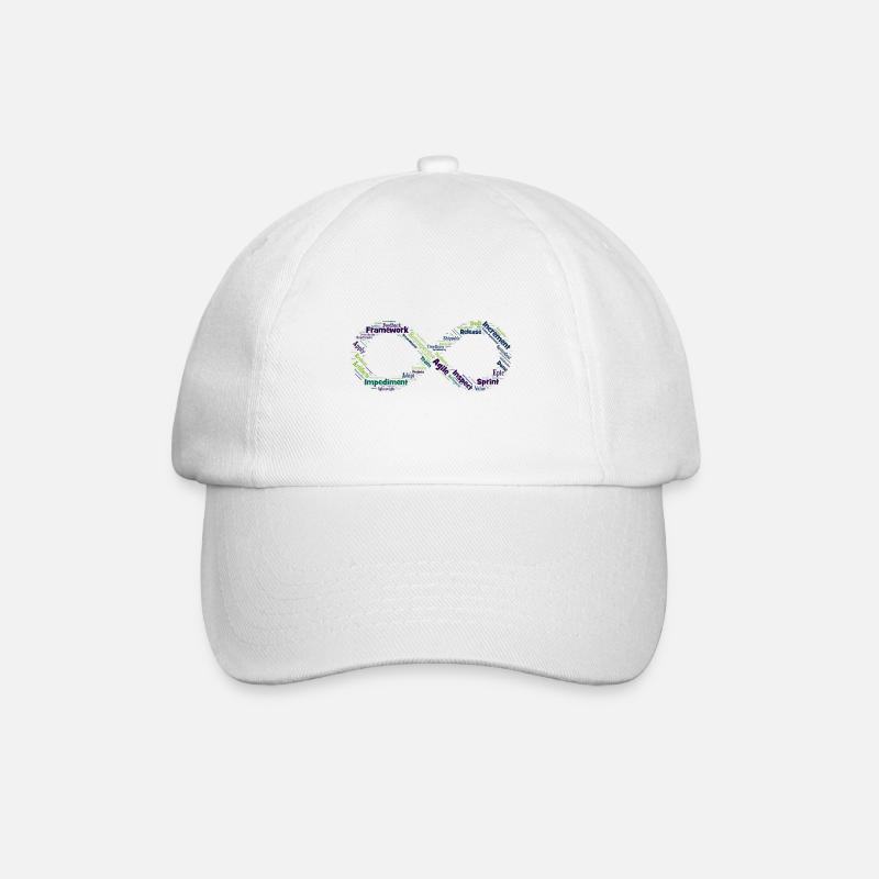 boucle agile - Casquette classique - blanc/blanc