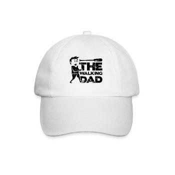 The Walking Dad Dad Father Father's Day Gift Idea - Baseball Cap - white/white - Front