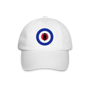 mods target - Casquette classique - blanc/blanc - Devant