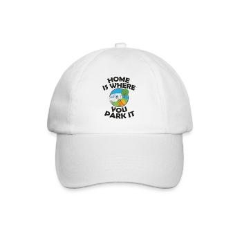 caravane - Casquette classique - blanc/blanc - Devant