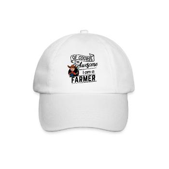 Farmer & Farmer - Incroyable - Casquette classique - blanc/blanc - Devant
