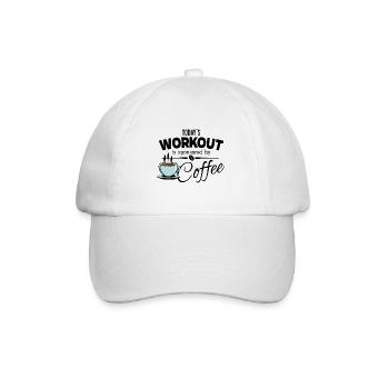 Coffee Bean - Entraînement d'aujourd'hui - Casquette classique - blanc/blanc - Devant