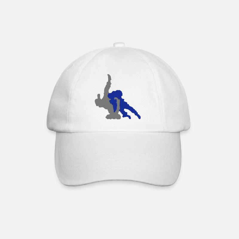 Judo - Baseballkappe - Weiß/Weiß