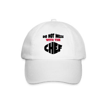 chef - Baseball Cap - white/white - Front