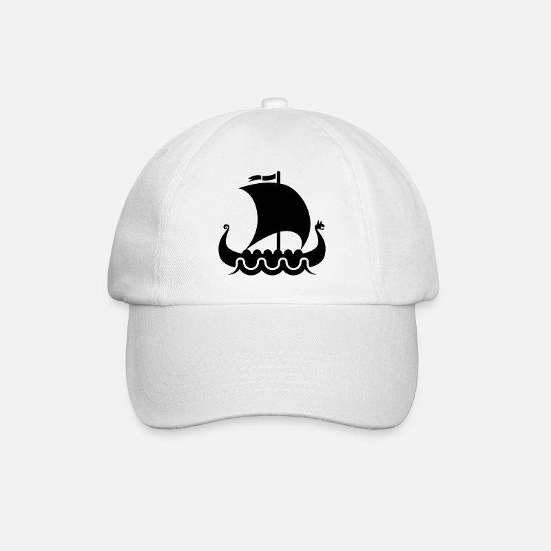 vikings viking - Casquette classique - blanc/blanc