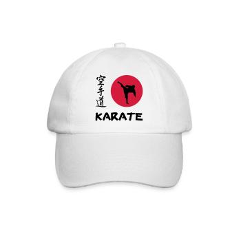 Karate - Baseball Cap - white/white - Front