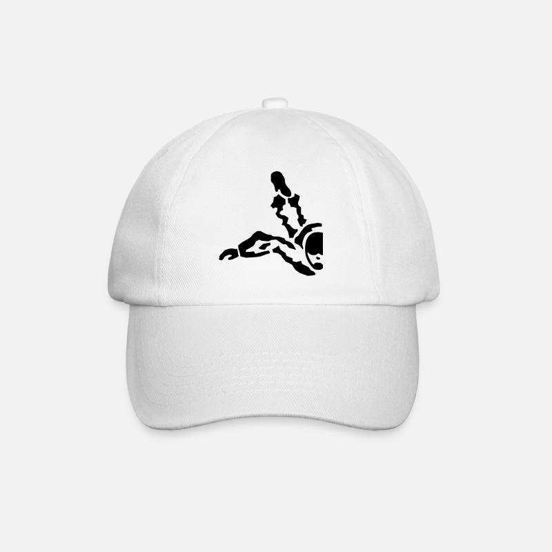 skydiver - Baseballkappe - Weiß/Weiß