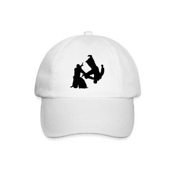 aikido - Baseball Cap - white/white - Front