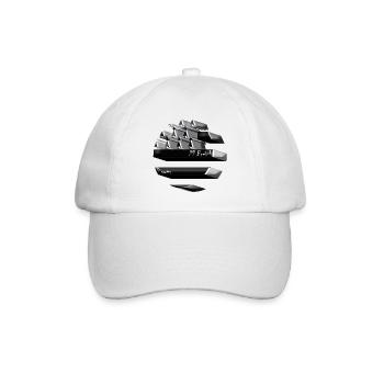 29 Breizh Bretagne 3d - Casquette classique - blanc/blanc - Devant