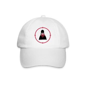 Badminton - Baseballkappe - Weiß/Weiß - Vorne