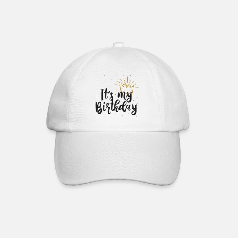 C'est mon idée de cadeau d'anniversaire fête de célébration - Casquette classique - blanc/blanc