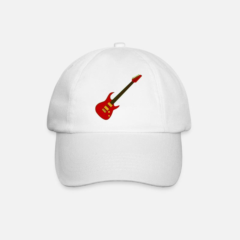 guitare - Casquette classique - blanc/blanc