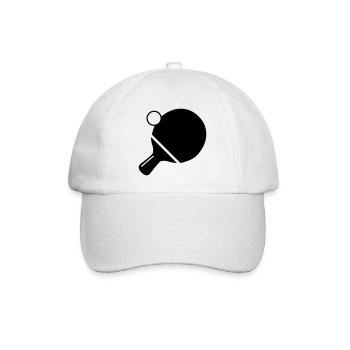 tischtennis tischtennisschläger - Baseballkappe - Weiß/Weiß - Vorne