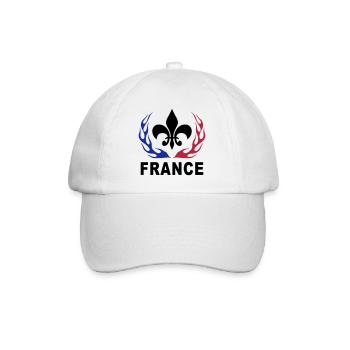 France Lys 01 - Casquette classique - blanc/blanc - Devant