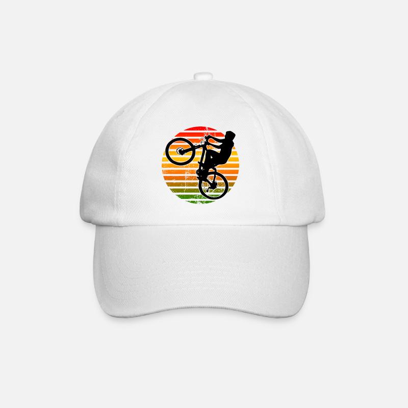 Wheelie Cyclisme Cadeau - Casquette classique - blanc/blanc