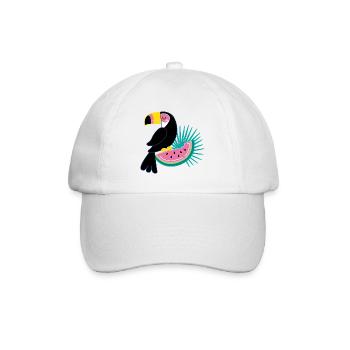 Tukan &Melon - Casquette classique - blanc/blanc - Devant