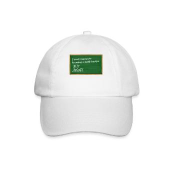 Professeur de vacances professeur de professeur professeur énonciations drôles - Casquette classique - blanc/blanc - Devant
