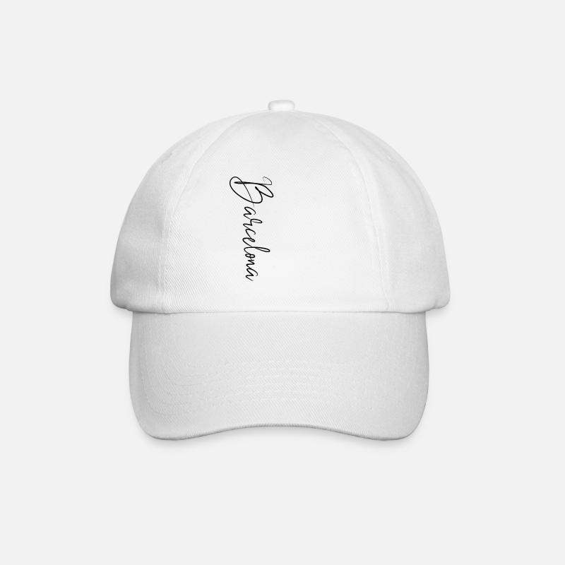 Barcelone - Casquette classique - blanc/blanc