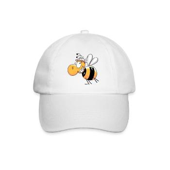 Mignon Abeille - Casquette classique - blanc/blanc - Devant