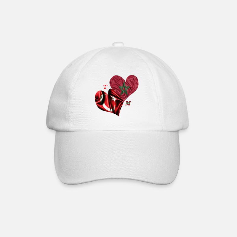 Maroc Turquie - Casquette classique - blanc/blanc