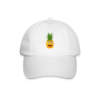 ananas - Casquette classique - blanc/blanc - Devant
