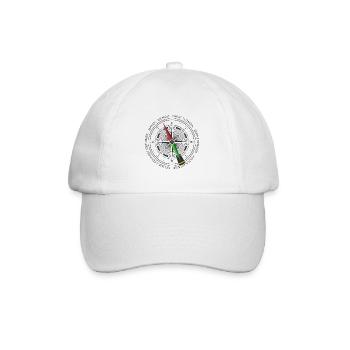 Compass - Baseball Cap - white/white - Front
