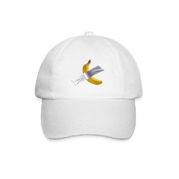Art de la banane - Casquette classique - blanc/blanc - Devant