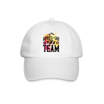 apres ski team ski goggles - Baseball Cap - white/white - Front