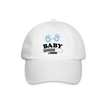 bébé loading - Casquette classique - blanc/blanc - Devant