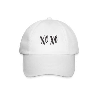 Conception XOXO - Casquette classique - blanc/blanc - Devant