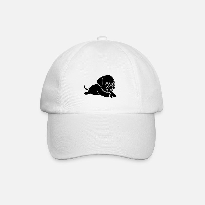 carlin - Casquette classique - blanc/blanc