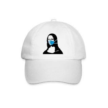 Confined Mona Lisa 1 - Baseball Cap - white/white - Front