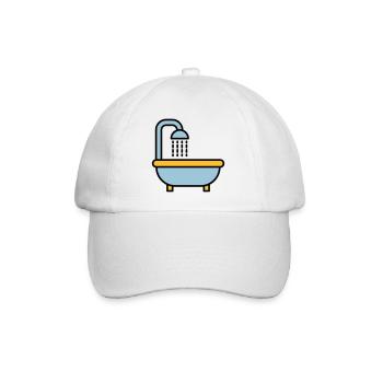 Baignoire - Casquette classique - blanc/blanc - Devant