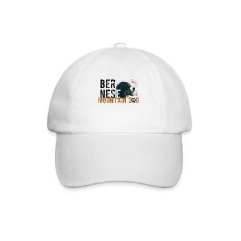 Bernese Mountaindog - Baseball Cap - white/white - Front