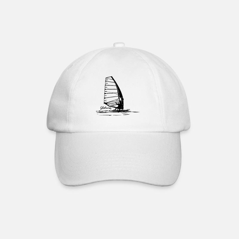 Planche à voile Gliding Sketch - Casquette classique - blanc/blanc