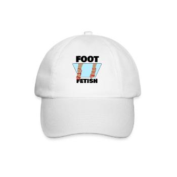 FÉTICHE DES PIEDS - Casquette classique - blanc/blanc - Devant