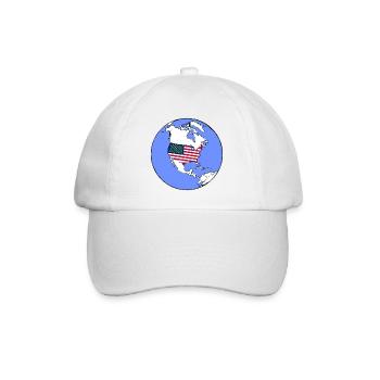 USA america first gift - Casquette classique - blanc/blanc - Devant