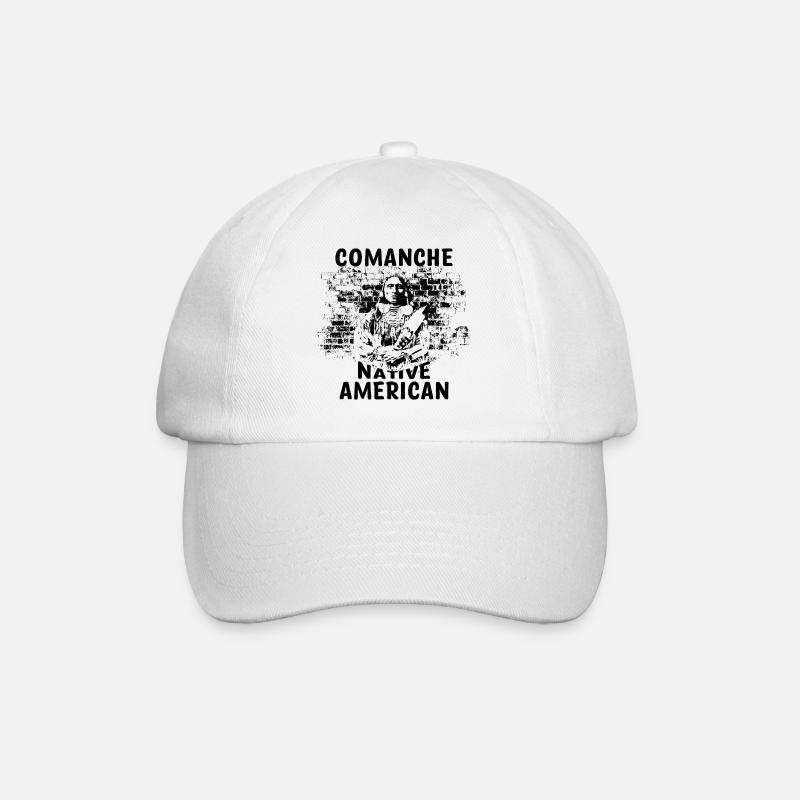 Comanche Native American - Casquette classique - blanc/blanc