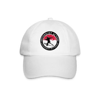Antifascist Action - Good Night Alt-Right - Baseball Cap - white/white - Front