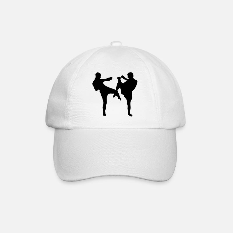 Boxe kickboxing - Casquette classique - blanc/blanc