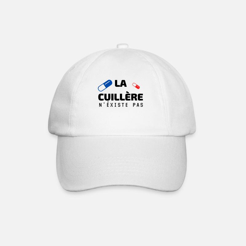la cuillère n'existe pas - Casquette classique - blanc/blanc