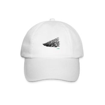 Des poissons - Casquette classique - blanc/blanc - Devant