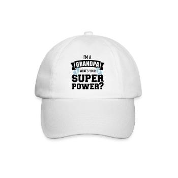 Grand-père - Casquette classique - blanc/blanc - Devant